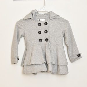 Lily & Londyn’s 3T gray pea coat, super cute, excellent condition
